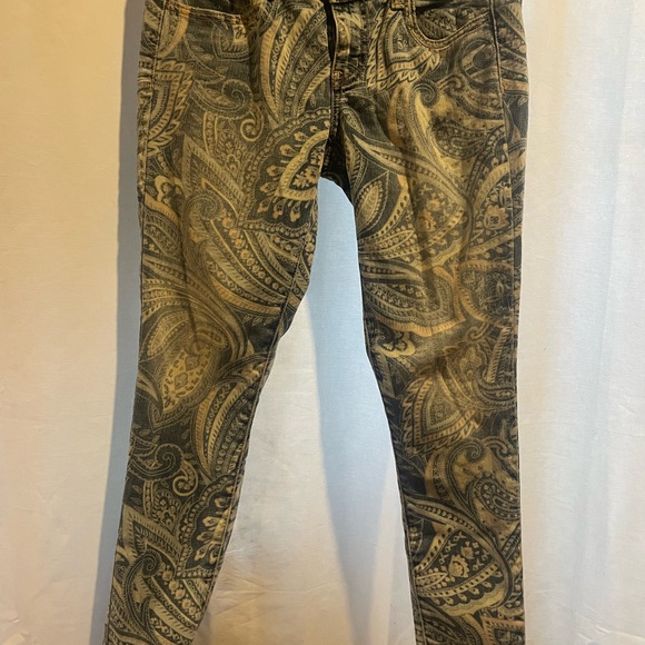 American Eagle Outfitters Blue Patterned Jeans Lot - Picture 2 of 14